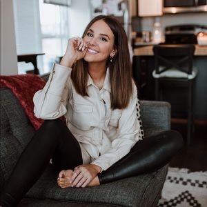 NWOT VEGAN LEATHER ZARA SHACKET